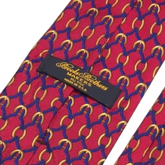 BROOKS BROTHERS Vintage Men’s Tie - Picture 5 of 6
